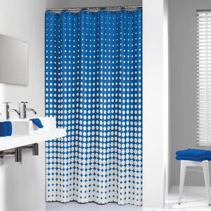 Sealskin Zasłona prysznicowa Speckles,180 cm, niebieski, 233601323
