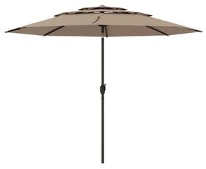 Parasol ogrodowy z systemem wentylacji