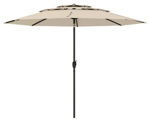 Parasol ogrodowy z systemem wentylacji