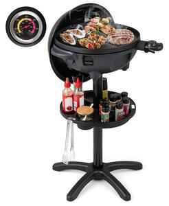 Grill elektryczny 1200 W z regulacją temperatury 2 w 1