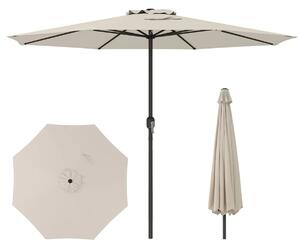 Parasol tarasowy 350 cm beżowy