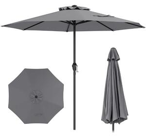 Parasol tarasowy 260 cm szary