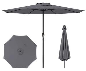 Parasol tarasowy 350 cm szary
