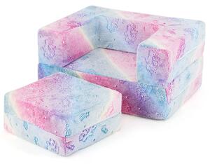 Modułowa sofa dla dzieci fluorescencyjna