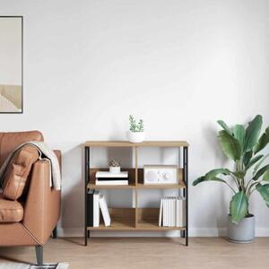 Półka na książki dąb rzemieślniczy 82 x 32 x 79 cm