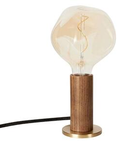 Tala - Walnut Knuckle Lampa Stołowa z Voronoi-I