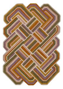 Wełniany dywan tkany ręcznie 140x200 cm Lattice Shaped – Flair Rugs