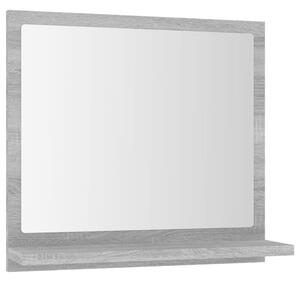Lustro Åazienkowe, szary dÄ b sonoma, 40x10,5x37 cm