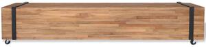 Szafka pod telewizor z drewna tekowego, 150 x 30 x 30 cm