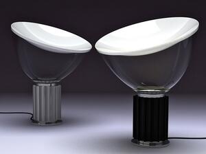 Flos - Taccia Small Lampa Stołowa Silver