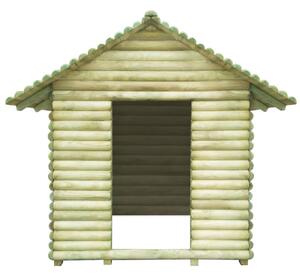 Domek dla dzieci, impregnowane drewno sosnowe, 167x150x151 cm