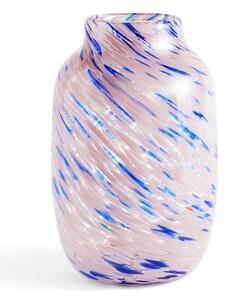 HAY - Splash Vase Round Large Light Pink/Blue Hay