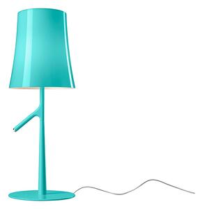 Foscarini - Birdie LED Piccola Lampa Stołowa ze Ściemniaczem Dotykowym Verde Aqua Foscarin