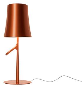 Foscarini - Birdie LED Piccola Lampa Stołowa ze Ściemniaczem Dotykowym w Kolorze Miedzi Fo
