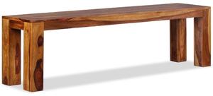 Ława, lite drewno sheesham, 160 x 35 x 45 cm