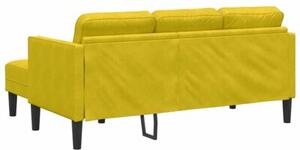 Zestaw sof z poduszkÄ Å»Ã³Åty 173 x 131 x 67 cm poliester