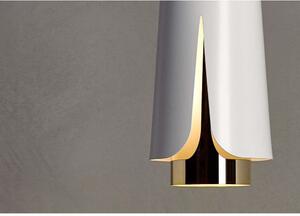 Prandina - Tulipa S3 Lampa Wisząca Matt White/Luxury Gold
