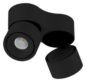 Arcchio - Rotari LED Spot montowany powierzchniowo 2x6,1W Czarny