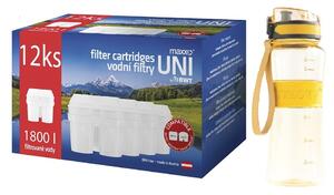 Maxxo Korzystny zestaw filtrów UNI 12 szt. + butelka sportowa
