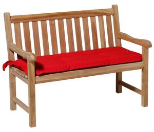 Madison Poduszka na ławkę Panama, 150 x 48 cm, czerwona