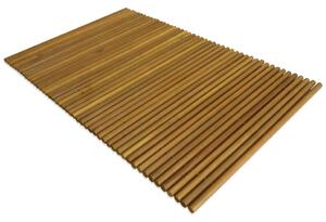 Mata łazienkowa, drewno akacjowe, 80 x 50 cm