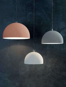 Diesel living with Lodes - Urban Concrete Dome Lampa Wisząca Ø50 Pink Dust