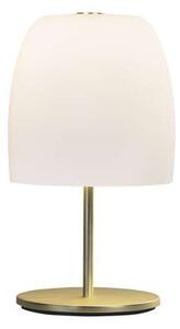 Prandina - Notte T1 Lampa Stołowa Opal/Brass Heritage
