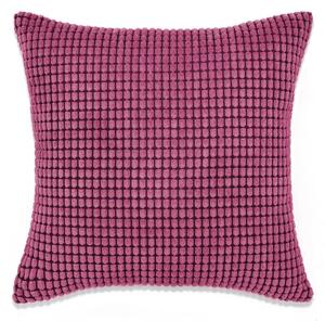 Zestaw 2 poduszek, welur, 45x45 cm, różowy
