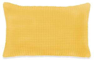Poduszki ozdobne, 2 szt., welur, 40x60 cm, żółty