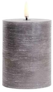 Uyuni - Świeca Słupkowa LED 7,8x10,1 cm Rustic Grey Uyuni