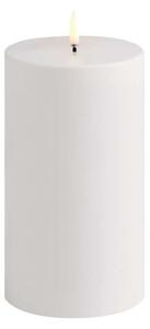 Uyuni - Świeca Słupkowa LED Outdoor 7,8x17,8 cm White Uyuni