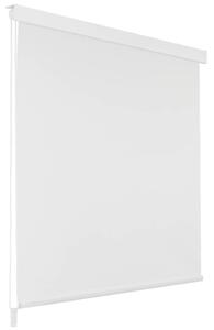 Roleta prysznicowa 100 x 240 cm, biała