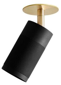 Thorup Copenhagen - Patrone Recessed Lampa Sufitowa w/Coverplate Black Browned Brass Thorup Copenh