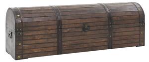 Skrzynia do przechowywania, styl vintage, drewno, 120x30x40 cm