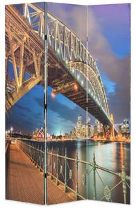 Składany parawan, 120x170 cm, motyw Mostu Portowego w Sydney