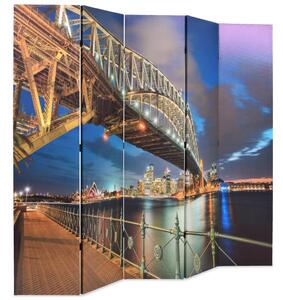 Składany parawan, 200x170 cm, motyw Mostu Portowego w Sydney