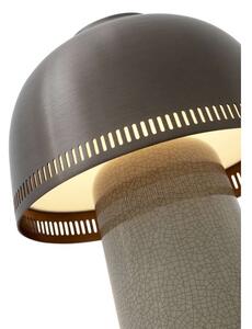 &Tradition - Raku SH8 Portable Lampa Stołowa Beige Grey/Bronzed