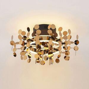 Lucande - Glimmo LED Lampa Sufitowa Brass Lucande