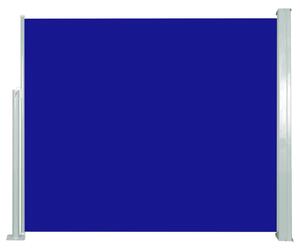 Zwijana markiza boczna, 120 x 300 cm, niebieska