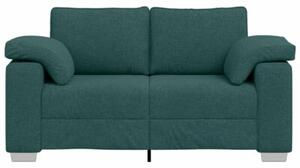 Sofa ciemna zieleÅ 160 x 77 x 82 cm tkanina
