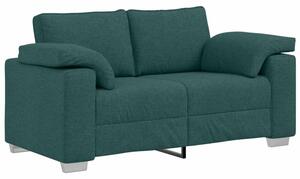 Sofa ciemna zieleÅ 160 x 77 x 82 cm tkanina