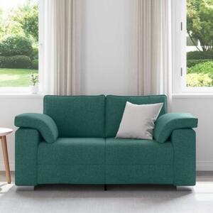 Sofa ciemna zieleÅ 160 x 77 x 82 cm tkanina