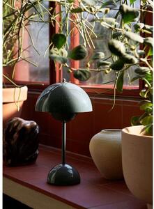 &Tradition - Flowerpot VP9 Portable Lampa Stołowa Stone Blue &Tradition