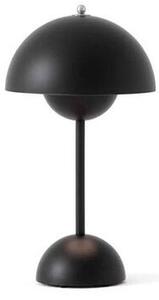 &Tradition - Flowerpot VP9 Portable Lampa Stołowa Matt Black
