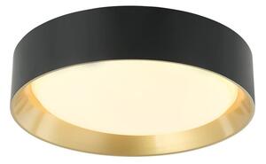 Lindby - Kambia LED Lampa Sufitowa Ø45 Black/Gold