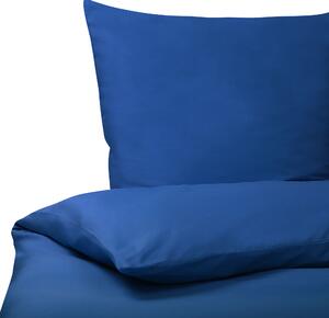 Komplet pościeli 200 x 220 cm bawełniany jednolity wzór niebieski Harmonridge Beliani