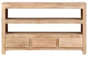 Szafka pod TV, drewno akacjowe, 90 x 30 x 55 cm, jasnobrązowa