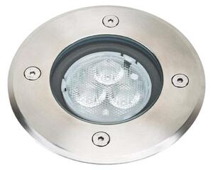 Lucande - Ava Round Reflektor Sufitowy Wpuszczany IP67 Steel