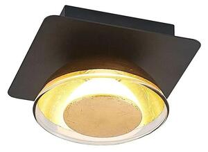 Lindby - Erin Square Lampa Sufitowa Black/Gold Lindby