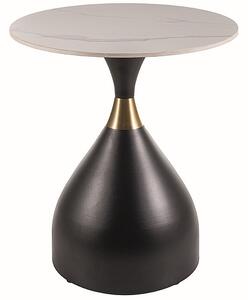 Ceramiczny stolik pomocniczy w stylu glamour Virgo